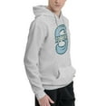 thumbnail image 4 of Seattle Torrent Hoodie Men Women Unisex Fleece Casual Pullover Sweatshirt With Kangaroo Pocket Fleece-Lined, 4 of 5