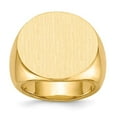 thumbnail image 6 of 14K Yellow Gold Men's Signet Ring Size 10, 6 of 6