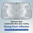 thumbnail image 4 of Zacro Car Windshield Sunshade Umbrella, Foldable Car Front Window Sun Shade for Auto Car Windshield Cover - Small, 49 x 43 x 25in, 4 of 7