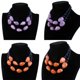 thumbnail image 4 of Sonducket Collar de resina, collares delicados a la moda, decoración portátil, joyería, accesorio decorativo, viaje de boda Ropa, zapatos y accesorios Miscelánea Naranja Sonducket AP014835-02, 4 of 6