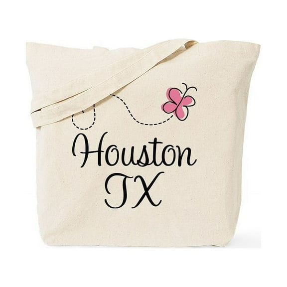 CafePress - Pretty Houston Tote Bag - Unisex Canvas Tote Bag, Beige, 1-Piece