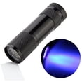 thumbnail image 4 of Linterna LED ultravioleta de 9 LED/linterna LED UV de luz negra 395nm Detector de manchas y orina para mascotas Encuentra manchas en la ropa alfombra o alfombras JFHHH pequeña, 4 of 5