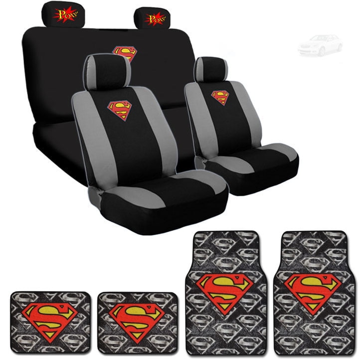 superman seat covers walmart
