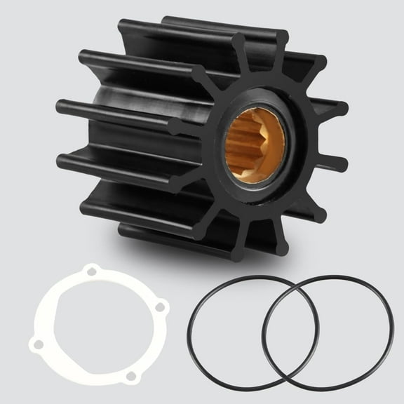 Water Pump Impeller Repair Kit Compatible with Johnson Yanmar Sierra Indmar Replace#: 09-812B-1 119773-42600 18-3306 S685007
