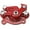 Red Left Brake, variant on Right Left Rear Disc Pull Armbrake Caliper W/ for Pads for Motovox Mbx10 11Mini Black Right Brake