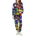 thumbnail image 4 of Power Rangers Unisex Adult Sweatsuits Hoodie & Sweatpants Long Sleeve Hooded Sweatshirt Matching Joggers Tracksuit Sets L, 4 of 9