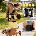 thumbnail image 3 of 12 lb Weight Vest for Women & Men, Adjustable Buckle, Comfortable & Durable Rucking Weighted Vest for Walking, Running & Strength Training, 3 of 7