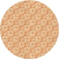 thumbnail image 1 of Ahgly Company Tapis d'Intérieur Lavables en Machine, Ronds, Orange, 7' Ronds, 1 of 7