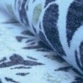thumbnail image 4 of BNM Boho Damask Medallion Indoor Non-Slip Washable Area Rug, 4' x 6', Light Blue, 4 of 6