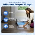 thumbnail image 5 of PetSafe ScoopFree Crystal Pro Legacy Front-Entry Self-Cleaning Cat Litter Box, Automatic, Gray, 5 of 11
