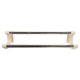 thumbnail image 1 of Toallero doble barra de toalla soporte de pared soporte de toalla de acero inoxidable para baño, 1 of 6