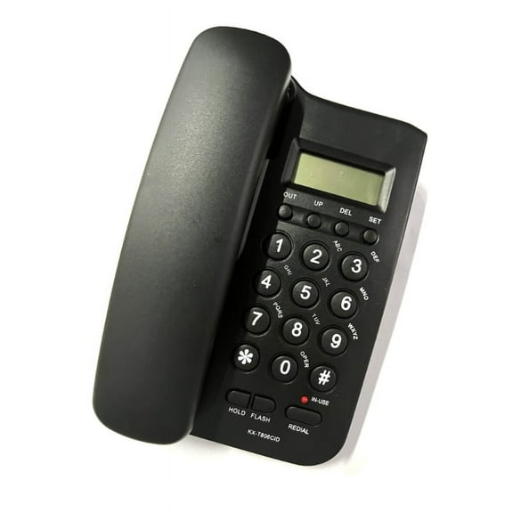 WINDLAND Telephone Wall Mounted Telephone Home Office Hotel Incoming Caller ID LCD