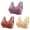 Womens Bras Coffee, variant on ylioge M-7X Plus Size Womens Front Closure Bras 3 Pack Wireless Push Up Full-Coverage Underwear Bra Multipack Comfort Support Bralettes