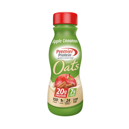Premier Protein Shake with Oats, Apple Cinnamon, 20g Protein, 11.5 Fl Oz, 1 Ct