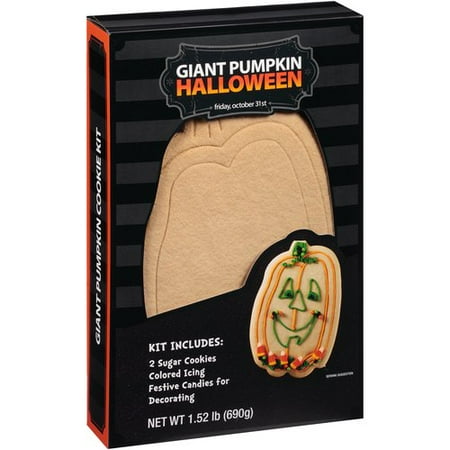 create a treat halloween giant pumpkin cookie decorating kit 152 lb