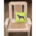 thumbnail image 5 of Carolines Treasures BB3866PW1818 Rottweiler Checkerboard Green Fabric Decorative Pillow, 5 of 5