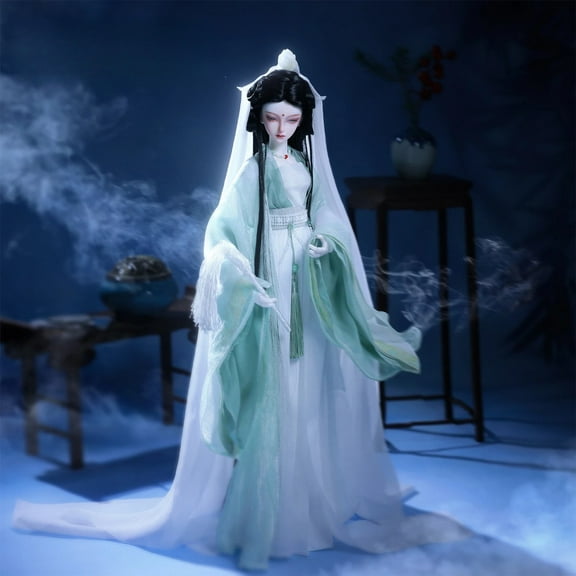 Lunai BJD Doll 1/4 44cm  - Handmade  Full Set  Resin material