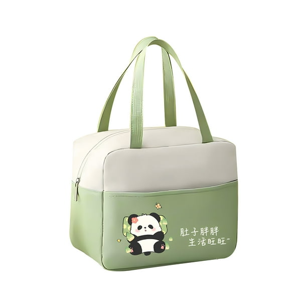 Caja de Almuerzo para Hombres Bolsa de Almuerzo, Bolsa Aislada de Gran Capacidad, Bolsa Portátil de la Caja de Bento, Bolsa de Almacenamiento de Picnic