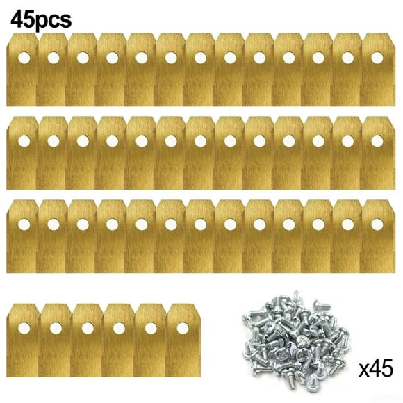 30/45pc titanium replacement blades suit for robot lawn mower robotic lawn mower