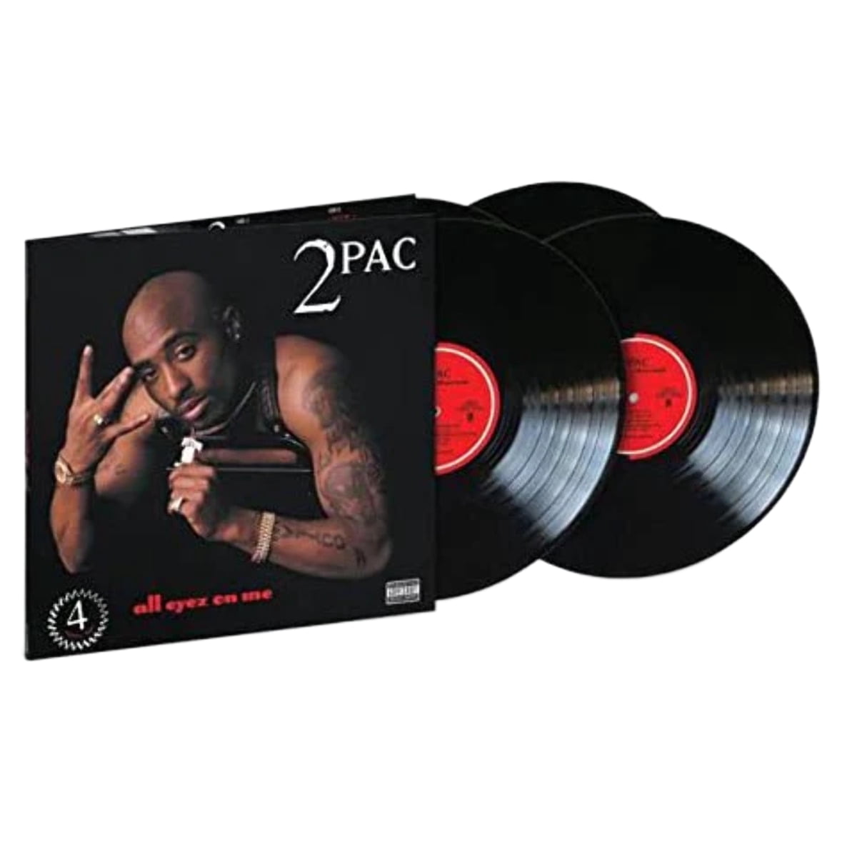 2Pac - All Eyez On Me - Limited Edition 4LP Vinyl Album - Rap