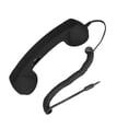 thumbnail image 3 of Retro Telephone Handset for Mobile Phones Cordless Handset with USB Radiation Proof Black (1), 3 of 5