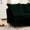 thumbnail image 4 of Green Corduroy Design | Spacious Single Seating with Armrests | Relaxing and Convenient Seating Experience, 4 of 5