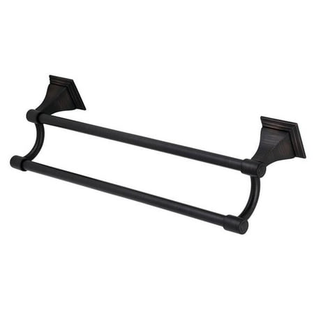 Kingston Brass BAH612318ORB Monarch Dual Towel Bar, Oil Rubbed Bronze