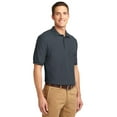 thumbnail image 4 of Port Authority Tall Silk Touch Polo-LT (Steel Grey), 4 of 6