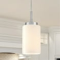 thumbnail image 4 of Westinghouse 6135300 Shamus 5" Wide Mini Pendant - Nickel, 4 of 4