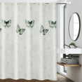 thumbnail image 5 of Cinvoph 47"x71" Shower Curtain Butterfly Shower Curtain with 8 Hooks Heavy Duty Cottagecore Vintage Rustic Shower Curtains for Bathroom Decor, 5 of 6