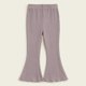 thumbnail image 2 of Odeerbi 1-9 Años Niñas Mallas de Punto Elástico Pantalones Acampanados Pantalones Elasticidad Dulce Pantalones, 2 of 5