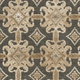 thumbnail image 6 of SAFAVIEH Martha Stewart Kader Floral Geometric Rug, Soft Anthracite/Anthracite, 3'3"x5'3", 6 of 7