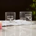 thumbnail image 3 of YongCo Clear Glass Cylinder Candle Holder Creative DIY Decors Centerpieces For Event, 3 of 14