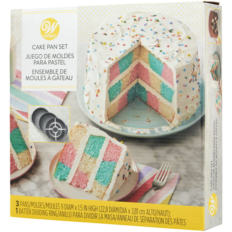 Wilton 3-Piece Square Cake Pan Set