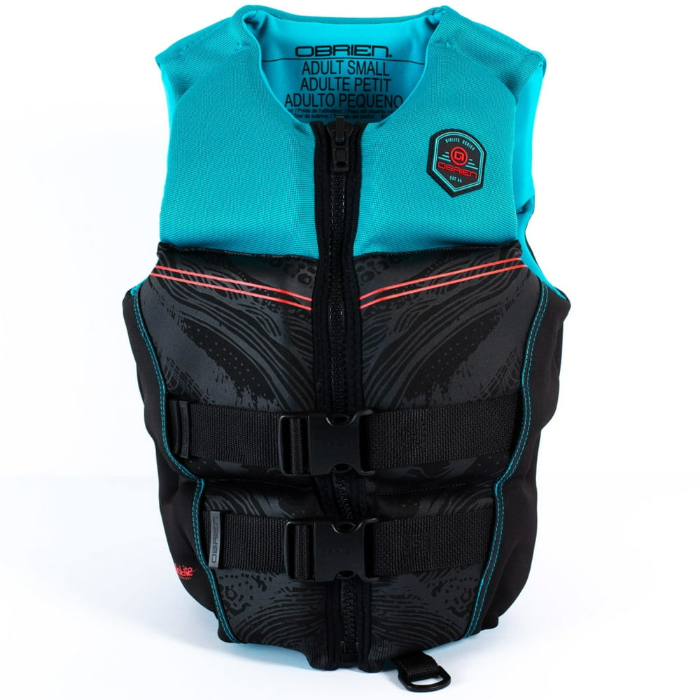 OBrien BioLite Series Womens Flex V Back Neoprene Life Vest Size Large