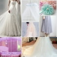 thumbnail image 2 of Tela de Malla de Tul Zulema 1 Yarda Suave Gris, 2 of 8