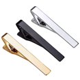 thumbnail image 1 of Miangastore 3 Pcs Pinces à Cravate pour Hommes Barrette de Cravate de Mariage d'Affaires pour Cravates Régulières Cravate, 1 of 8