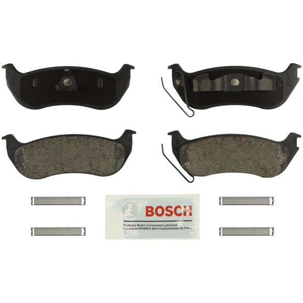 Juego de Pastillas de Freno Traseras Bosch BE964H Cerámicas Azules con Accesorios