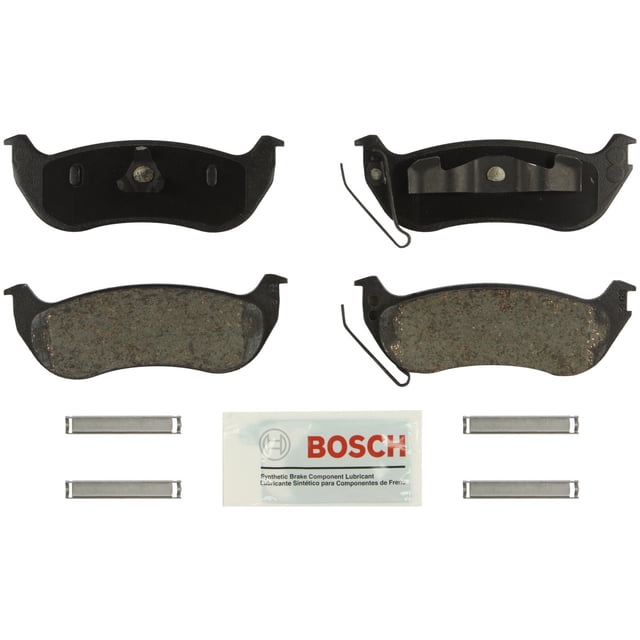 Juego de Pastillas de Freno Traseras Bosch BE964H Cerámicas Azules con Accesorios
