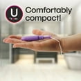 thumbnail image 5 of U by Kotex Click Compact Tampons, Super Absorbency, Unscented, 36 Count, 5 of 9