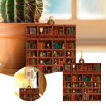 thumbnail image 5 of SIfdSeng Outdoor Hanging Decorations Bookshelf Books Book Pendant Decoration Hanging on The Tree Key Bag As A Bookmark Multi Purpose Practical Strong Beautiful Durable Themed Party Decorations, 5 of 5
