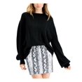 thumbnail image 1 of SUN+ MOON Pull Noir pour Femmes TP, 1 of 1