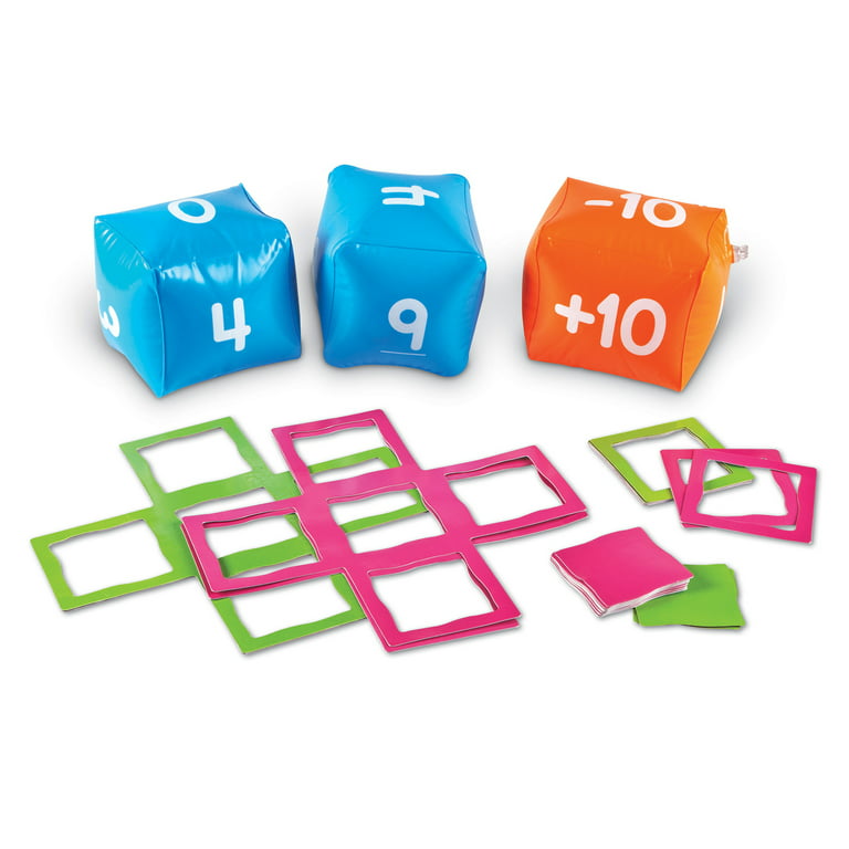 Learning Resources Make a Splash 120 Mat Floor Game - 136 Pieces, Ages 6+  Math Games for Kids