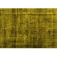 thumbnail image 1 of Ahgly Company Machine Washable Indoor Rectangle Abstract Yellow Contemporary Area Rugs, 6' x 9', 1 of 4