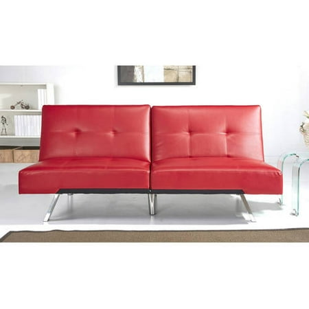 Devon Claire Austin Leather Futon Sofa Bed Multiple Colors