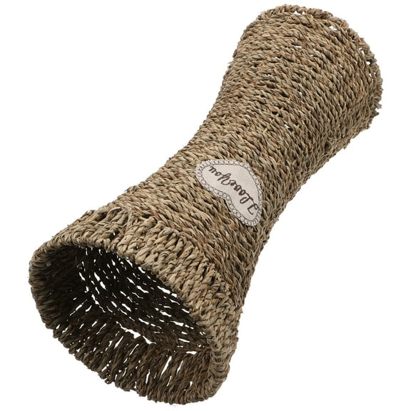 FRCOLOR Seagrass Home Decor Bucket Grass Vase Seagrass Woven Vase Woven Flower Basket