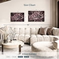 thumbnail image 4 of Elephant Stock Opulent Iii Wall Art - Horizontal Canvas Wall Art - Living Room Wall Decor - Floral And Botanical Canvas - Pink And Black Decor By Design Fabrikken - 36" x 24", 4 of 8