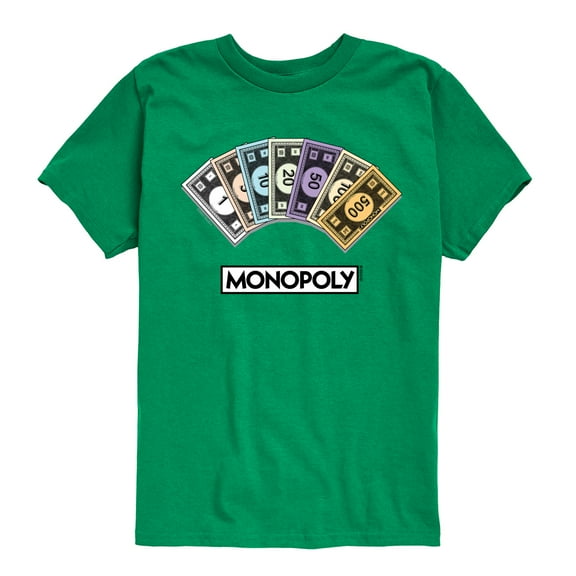 Monopoly - Money Stack - Toddler Short Sleeve Graphic T-Shirt