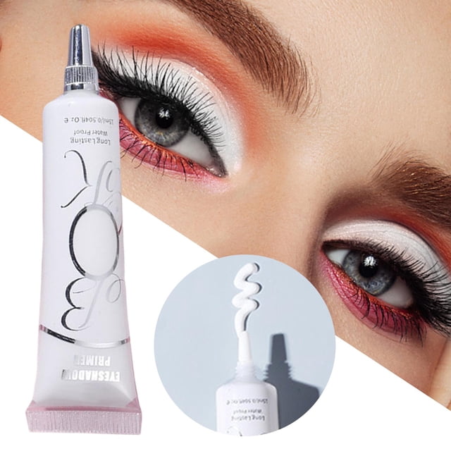 Imprimador de sombra de ojos / Ligero a prueba de manchas Impermeable Fácil de aplicar Sombra de ojos mate líquida de color de alta pigmentación suave Blanco Fernando Imprimación de sombra de ojos