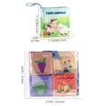 thumbnail image 2 of QJUHUNG 8-Piece Baby Cloth Books Toys Set - Ultra-Durable  Teething-Friendly  and Cognitive Development-Stimulating - Perfect for Early Learning and Education, 2 of 7